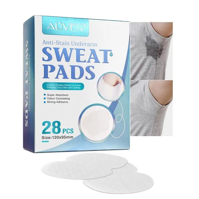 Tampons absorbants la sueur pour les aisselles