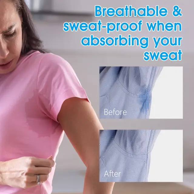 Tampons absorbants la sueur pour les aisselles