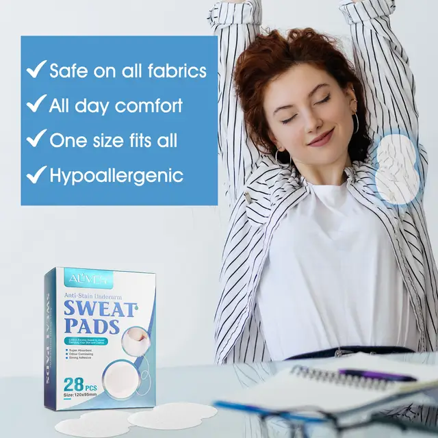 Tampons absorbants la sueur pour les aisselles