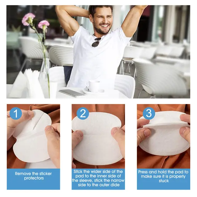 Tampons absorbants la sueur pour les aisselles