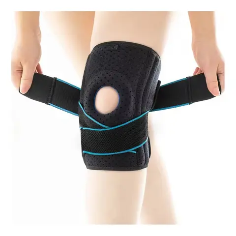 Genouillère pour Ménisque avec Sangle de Pression Amovible