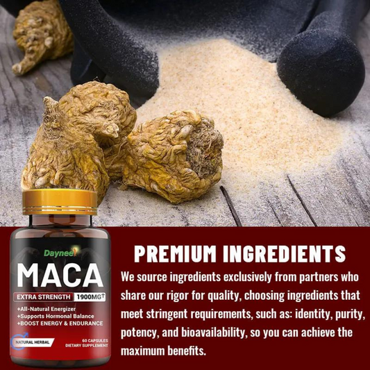 Capsules de Maca - Complément Alimentaire Naturel