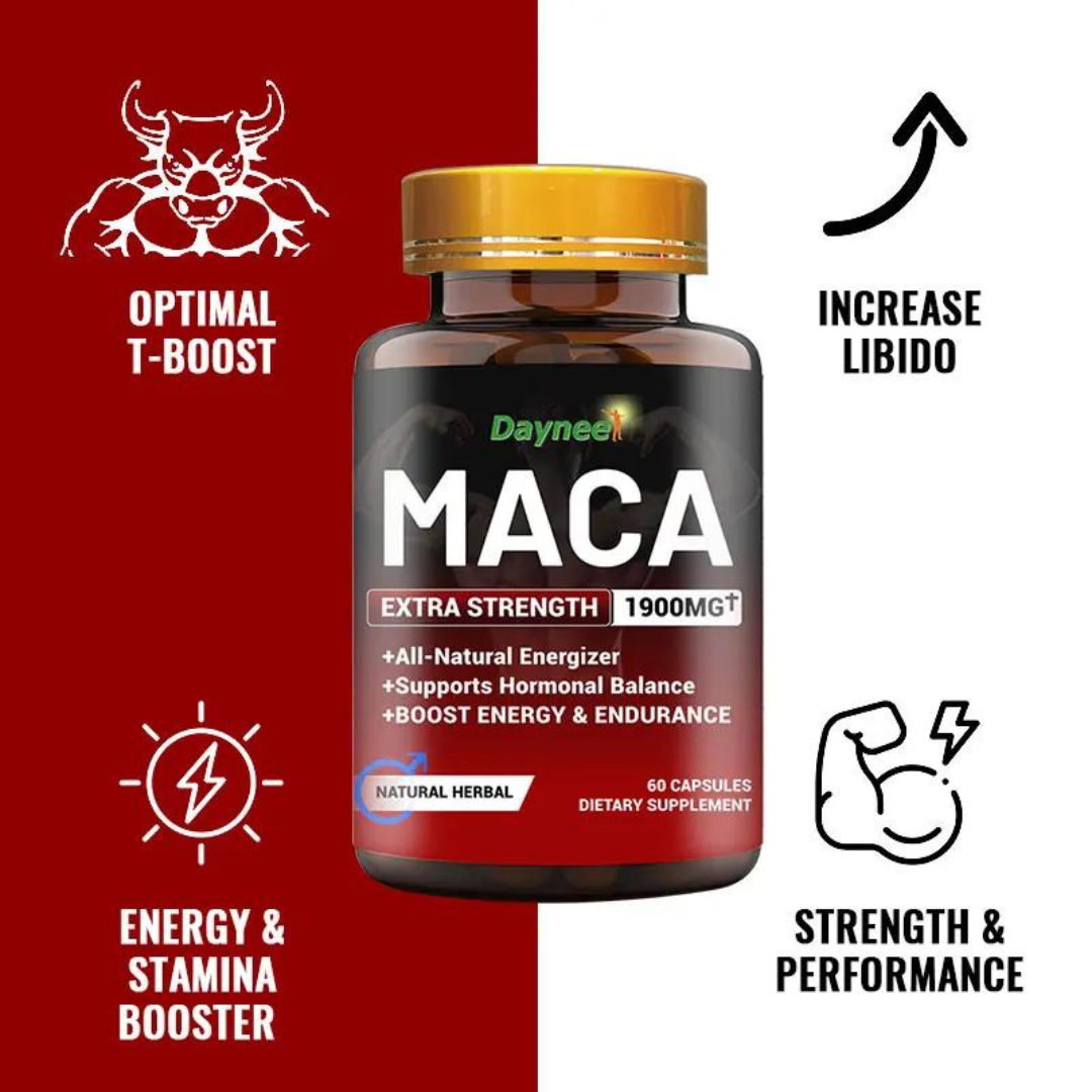 Capsules de Maca - Complément Alimentaire Naturel