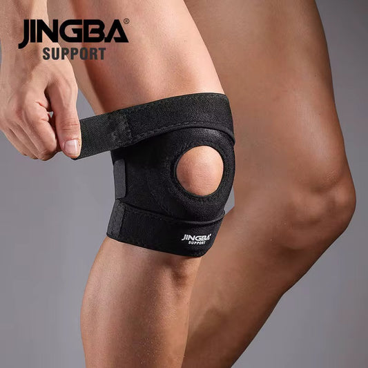 Genouillère Réglable JINGBA en Néoprène – Soutien Articulations & Protection Sportive