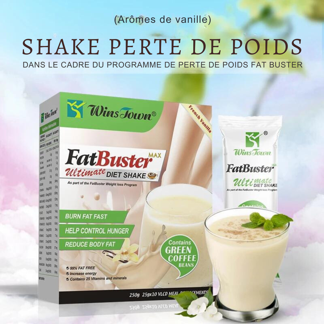 Fat Buster Shake : Votre allié sain pour un contrôle de poids efficace et naturel