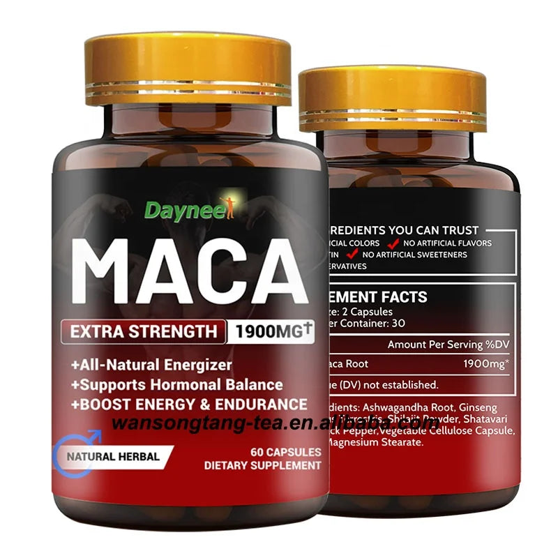 Capsules de Maca - Complément Alimentaire Naturel