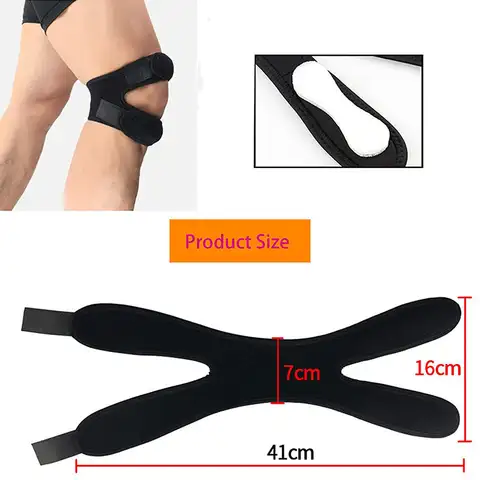 Sangles de Ceinture de Genou Réglables pour le Sport